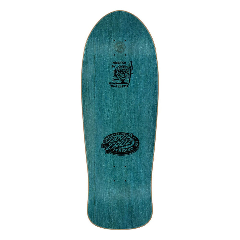 Santa Cruz Natas Kaupas Sketch Panther Reissue 10.54" Deck - PRE-ORDER