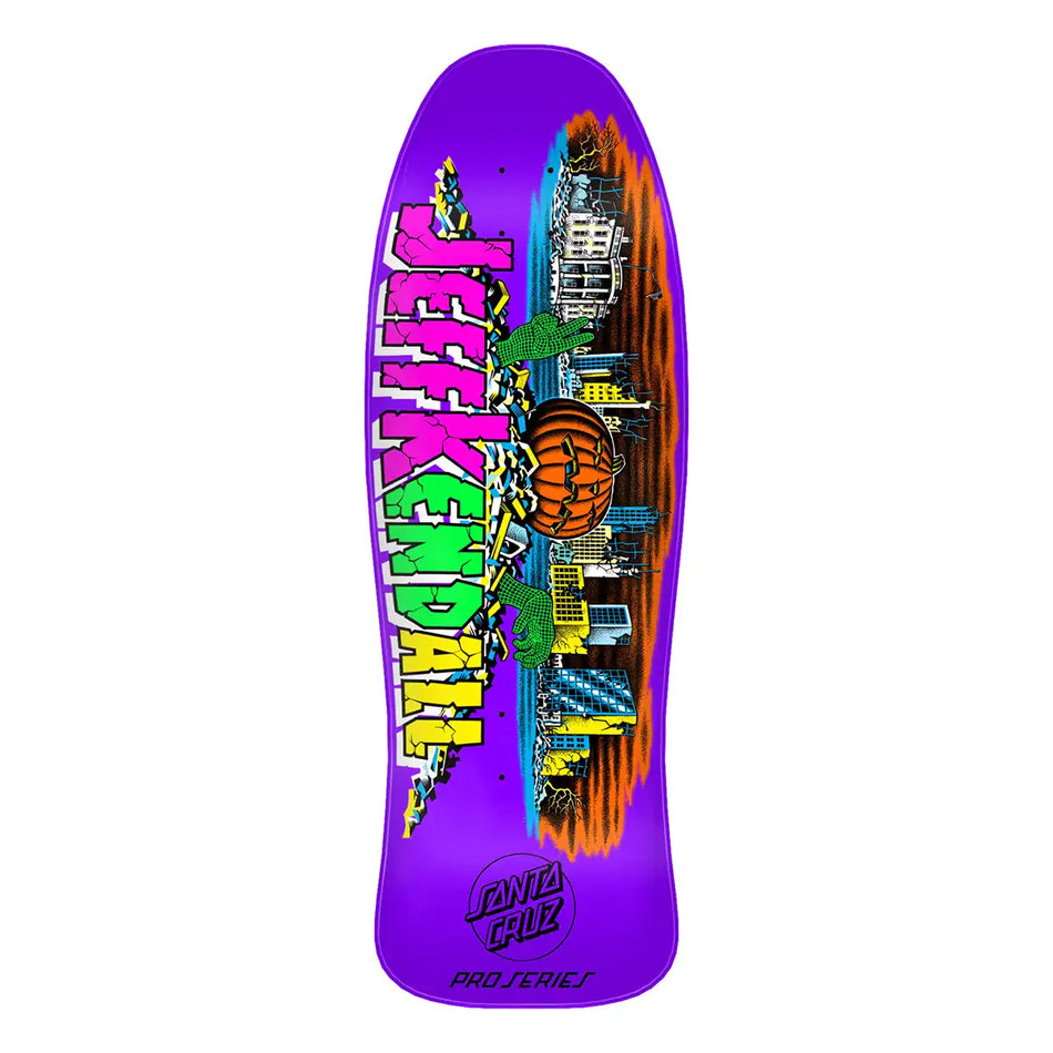 Santa Cruz Jeff Kendall Pumpkin Reissue 10" Deck