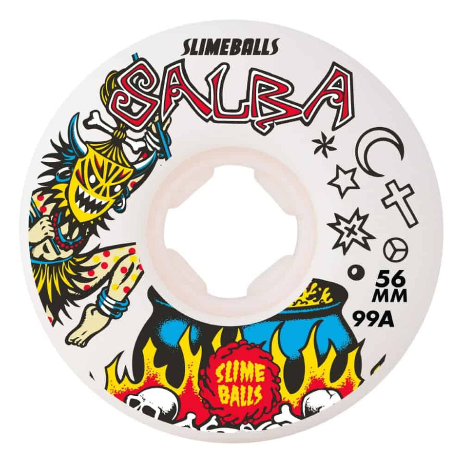 Slime Balls Salba Witch Doctor White 56mm 99a Wheels