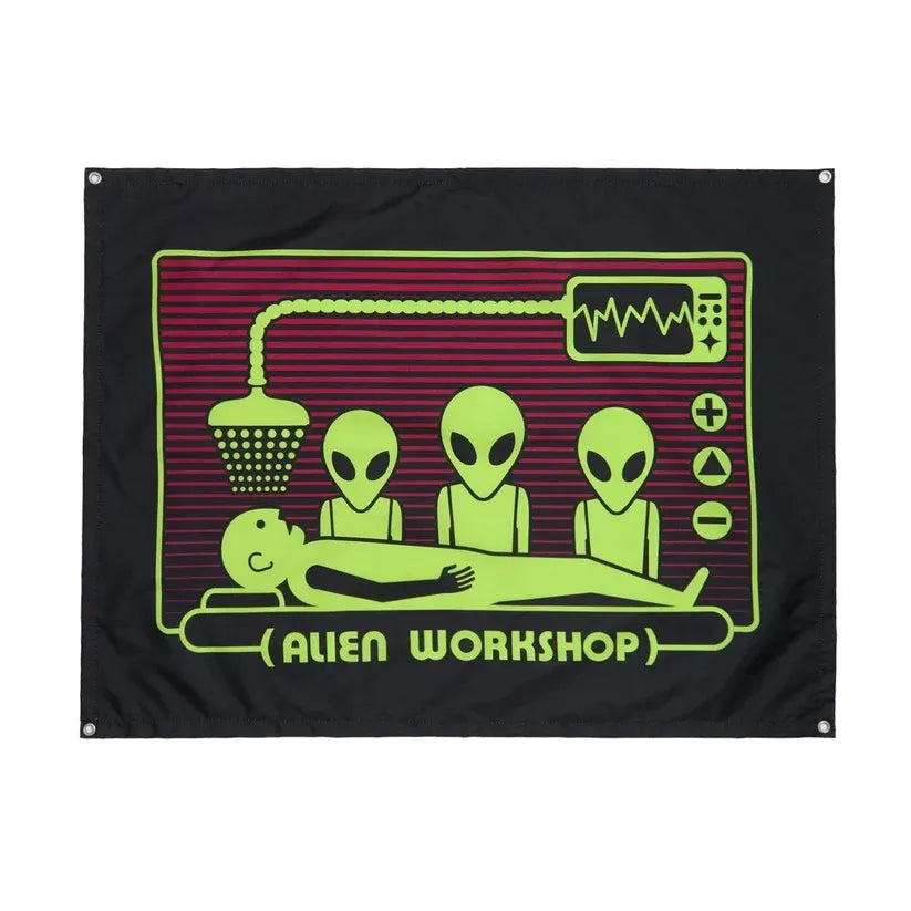 Alien Workshop Abduction Black Banner