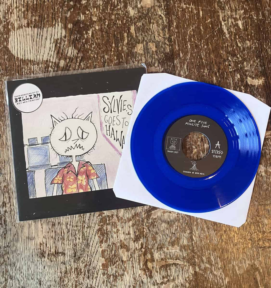 Billiam - Sylvie S Goes To Hawaii 7" - Transparent Blue Vinyl