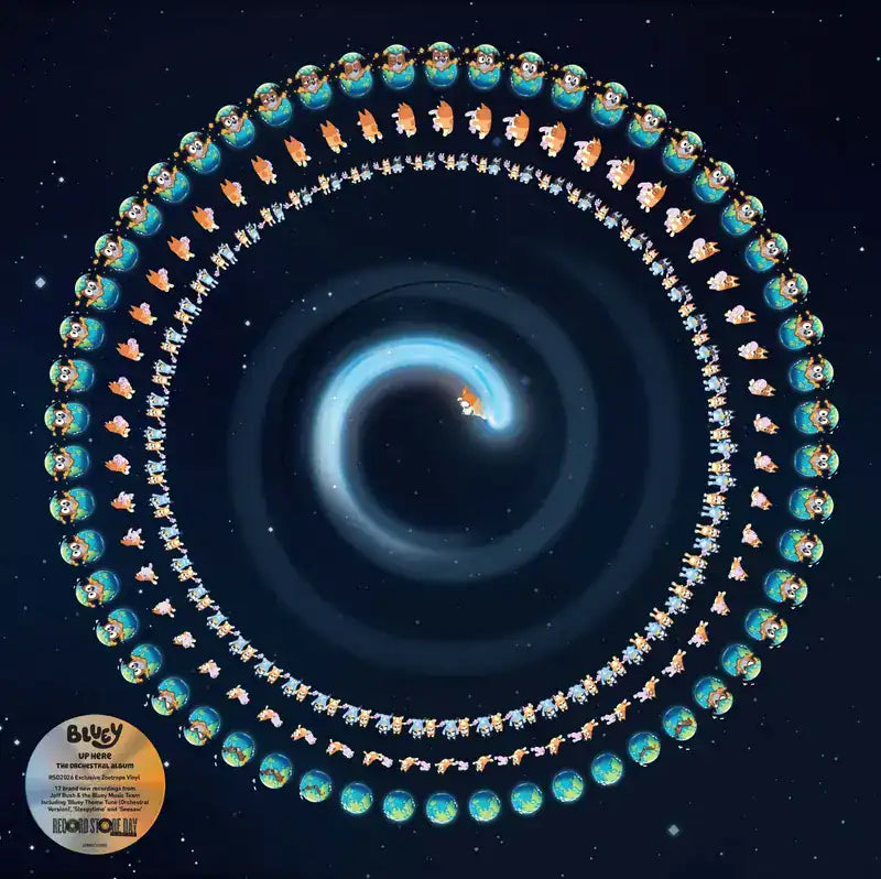Bluey - Up Here Zoetrope Picture Disc RSD 2026 LP Vinyl