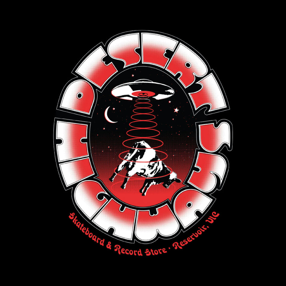 Desert Highways 'Fundraiser' Tee - Art Jim Grimwade // Donated by Love Police