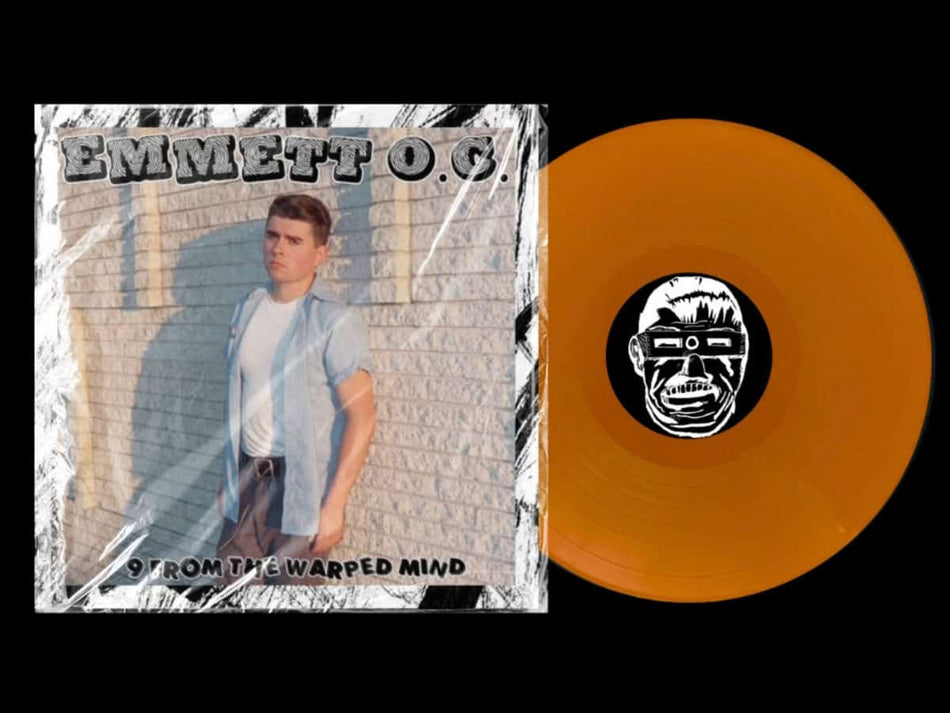 Emmett O.C. - 9 From The Warped Mind LP - Translucent Orange Vinyl