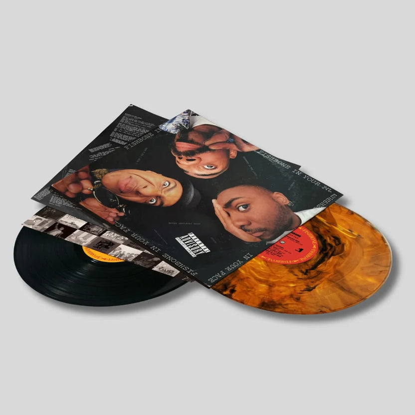 Fishbone - In Your Face TOUR EDITION 2LP - Clear / Orange Crush Vinyl