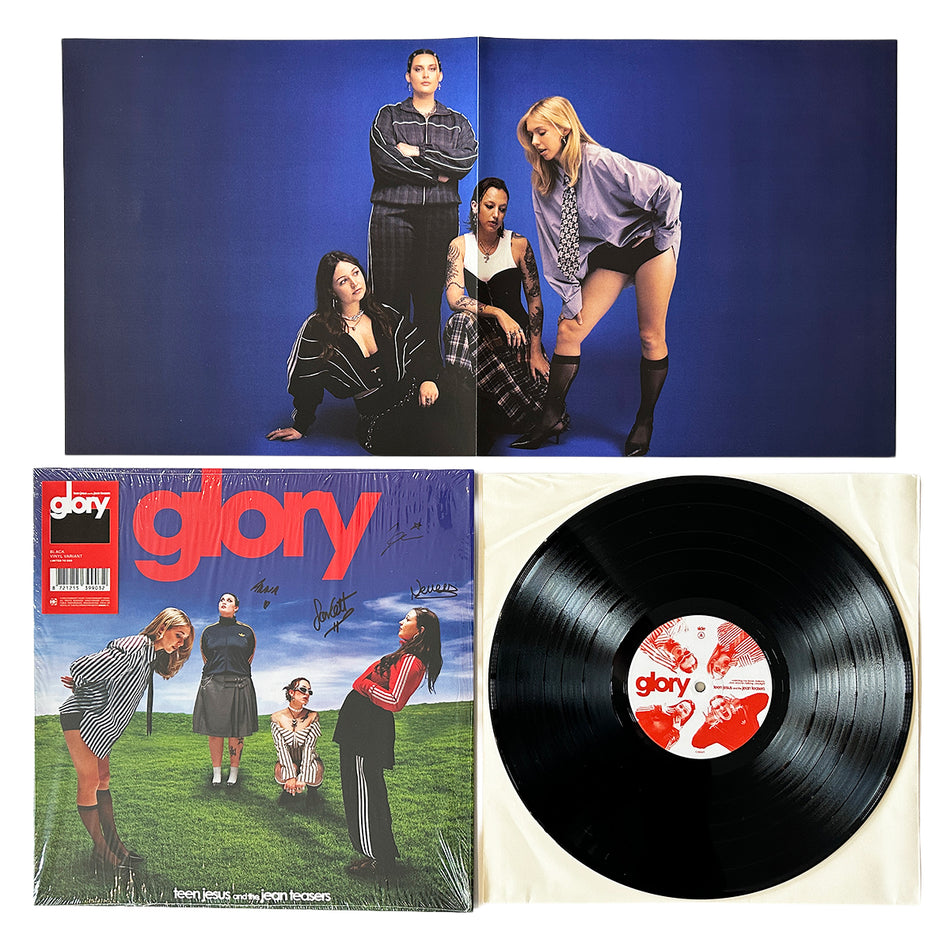 Teen Jesus and the Jean Teasers - Glory LP - Black Vinyl *** SIGNED ***