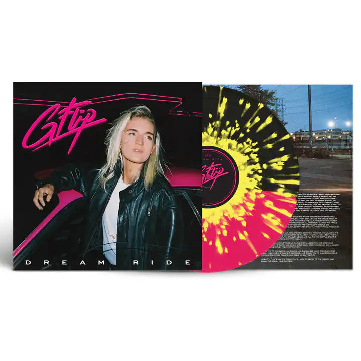G Flip - Dream Ride LP - Pink & Black w/ Yellow Splatter (Indie Exclusive)