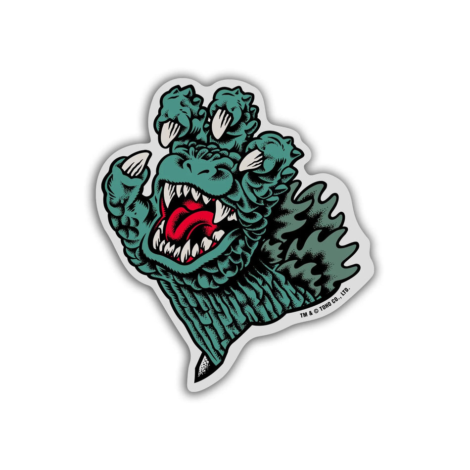 Godzilla Vs Santa Cruz Sticker Pack (4 Pack) Assorted