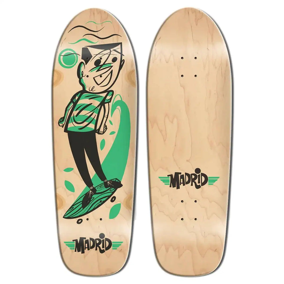 Madrid x Mike Guerrero Natural Green Striped 10.0" Deck