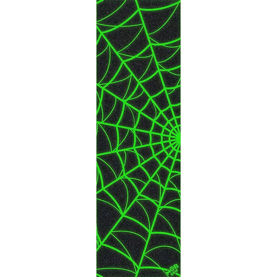 Mob - Web Glow In The Dark 10" x 33" Griptape
