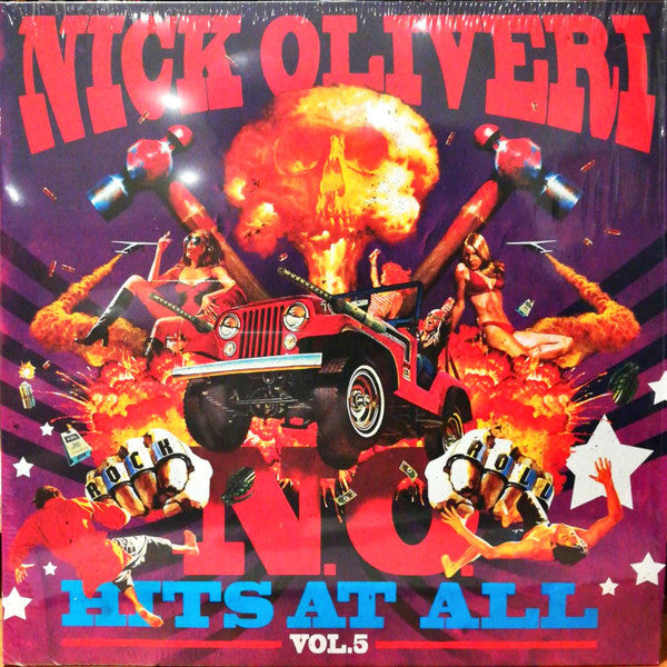 Nick Oliveri - N.O. Hits At All Vol.5 LP - Splatter Vinyl