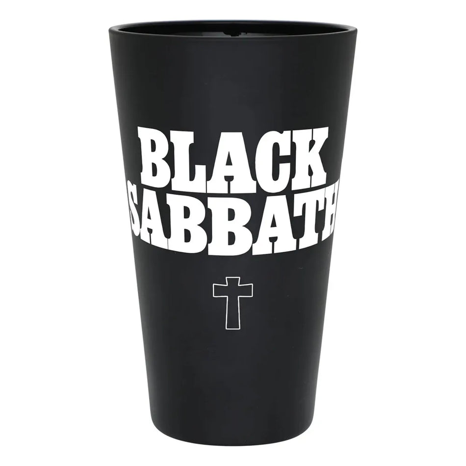 OJ Wheels X Black Sabbath Black Frosted Pint Glass