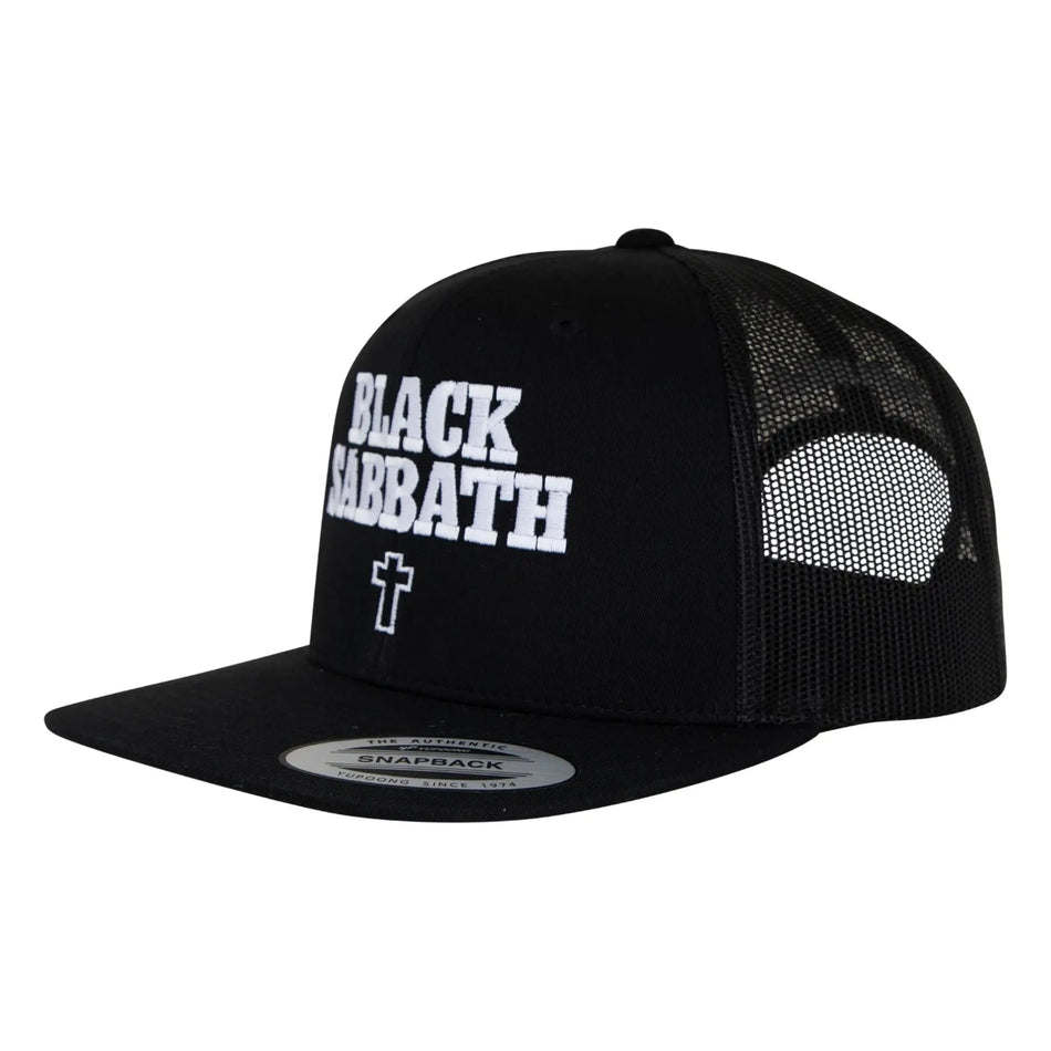 OJ Wheels X Black Sabbath Black Trucker Cap