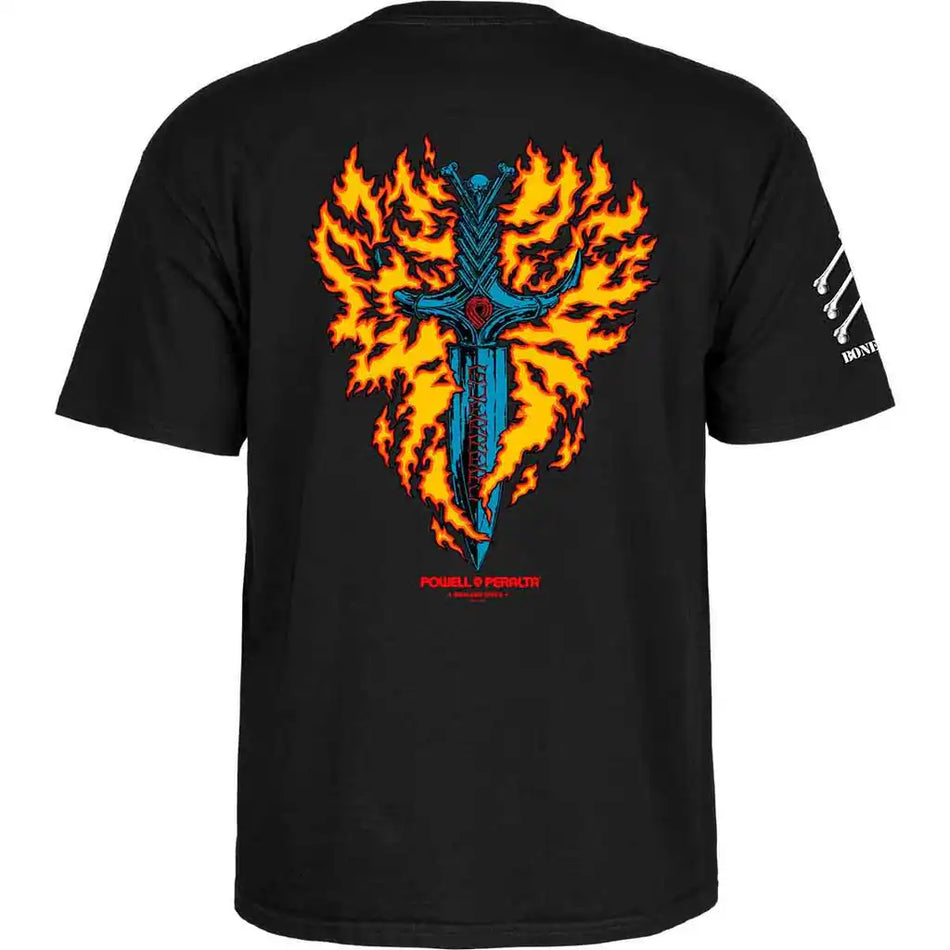 Powell Peralta - Tommy Guererro Bones Brigade Tee - Black