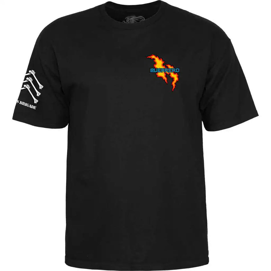 Powell Peralta - Tommy Guererro Bones Brigade Tee - Black