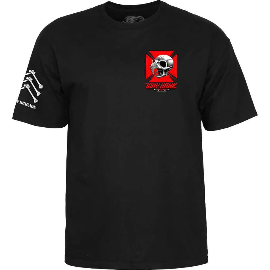 Powell Peralta - Tony Hawk Bones Brigade Tee - Black