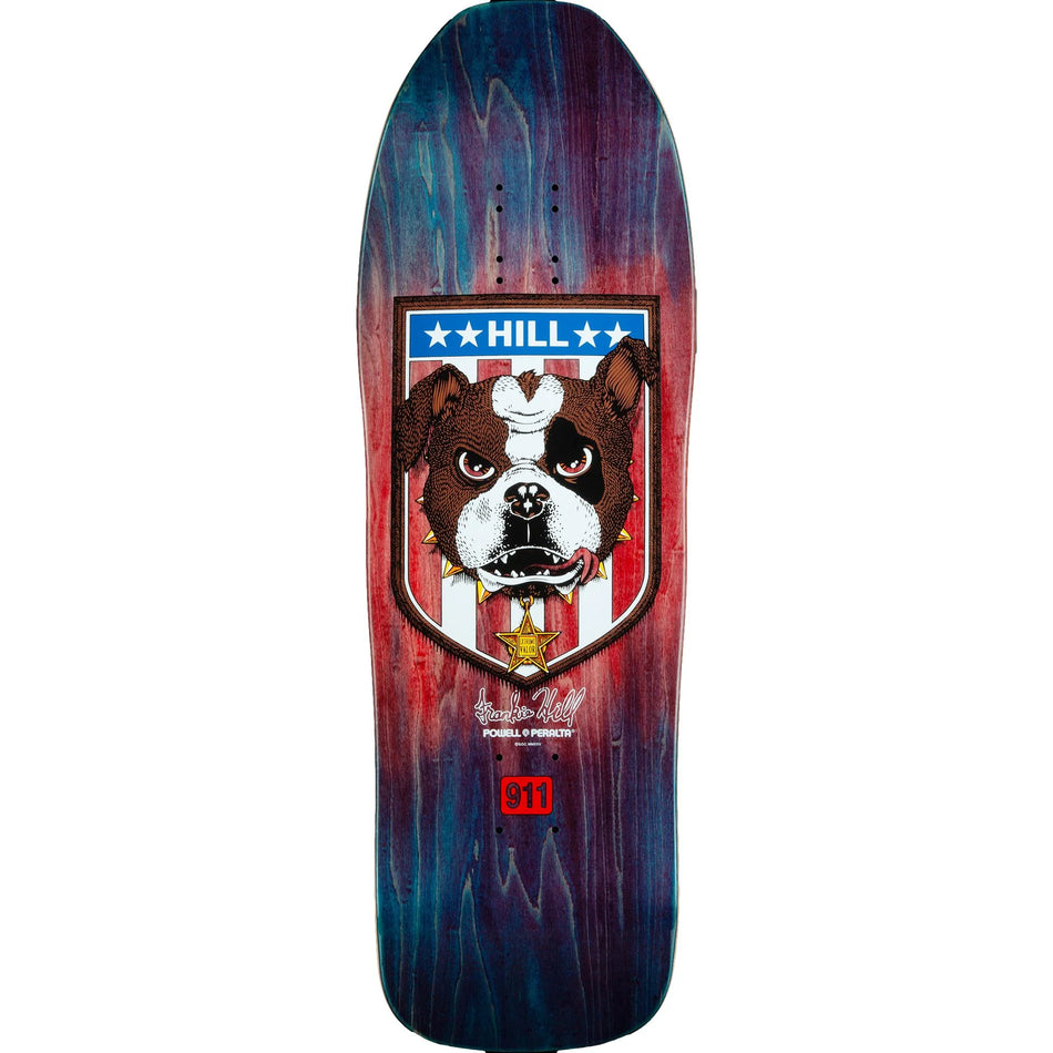 Powell Peralta Frankie Hill Bulldog Reissue Blue/Red fade 10.0" Deck