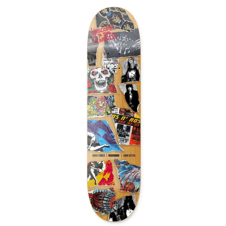 Primitive X Guns N Roses Sunset Team 8.25" Deck