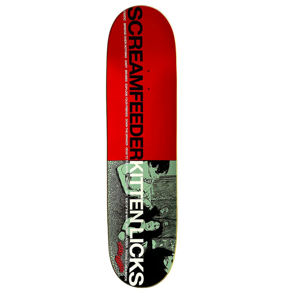Screamfeeder 'Kitten Licks' 8.5" Deck - SIGNED