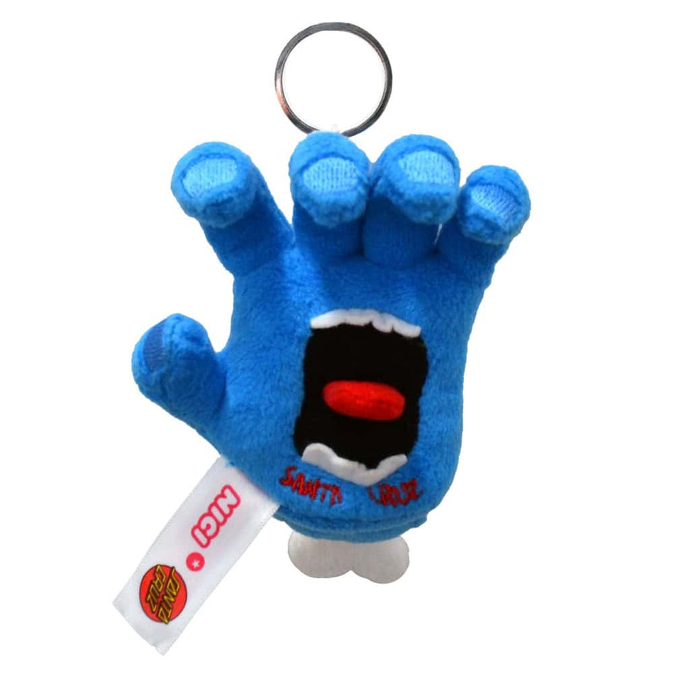 Santa Cruz Screaming Hand Plush Toy Keyring