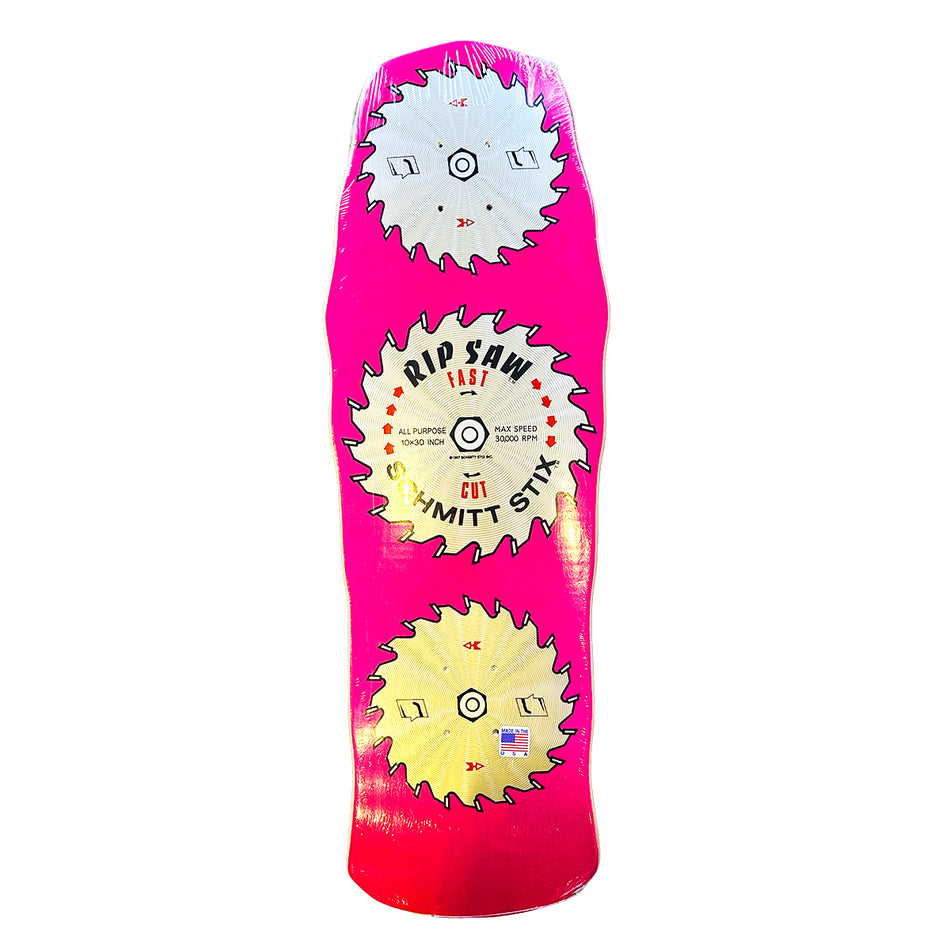 Schmitt Stix Ripsaw Pink Dip 10.0" Deck