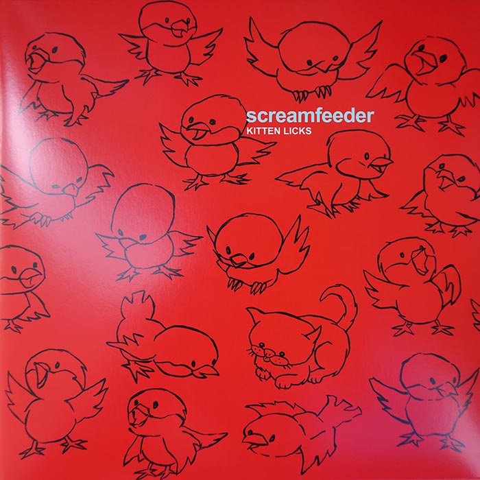 Screamfeeder - Kitten Licks LP - Blue Vinyl