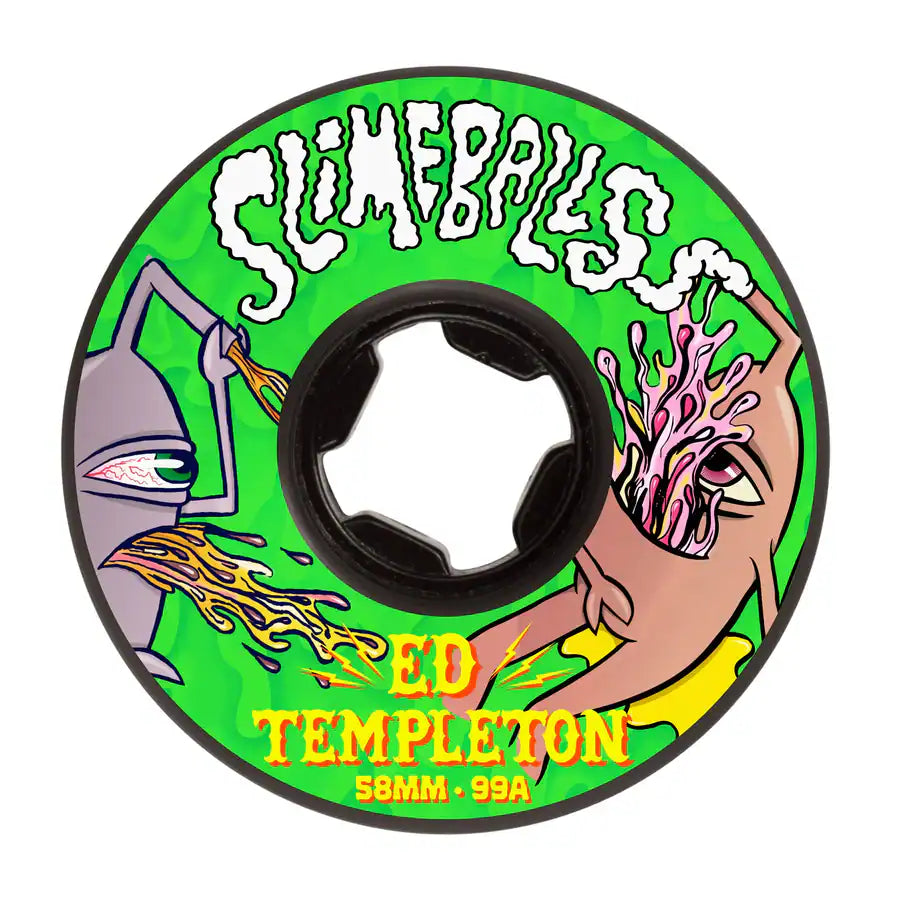 Slime Balls Ed Templeton Vomits 58mm 99A Skateboard Wheels