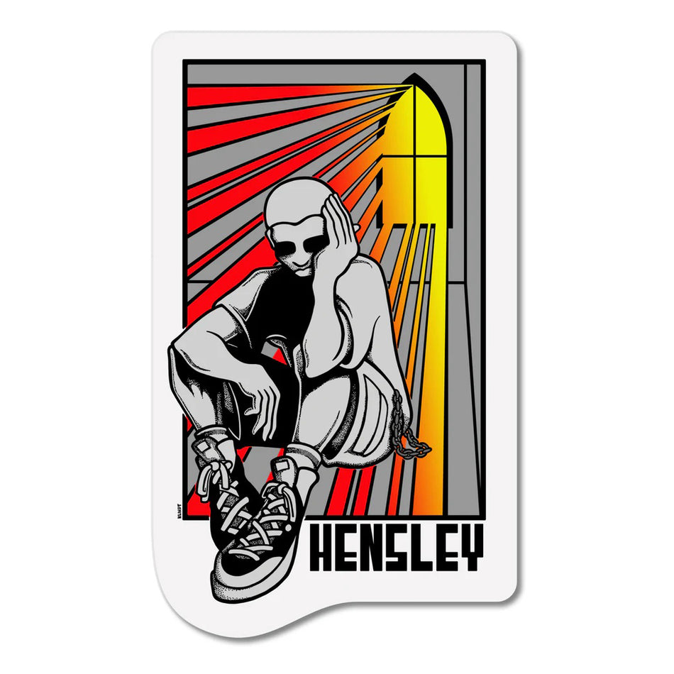 H-Street Matt Hensley Stained Glass Sticker