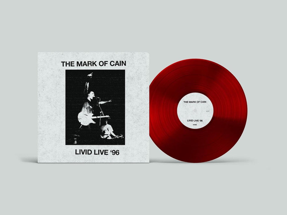 The Mark Of Cain - Livid Live '96 LP - Blood Red Vinyl