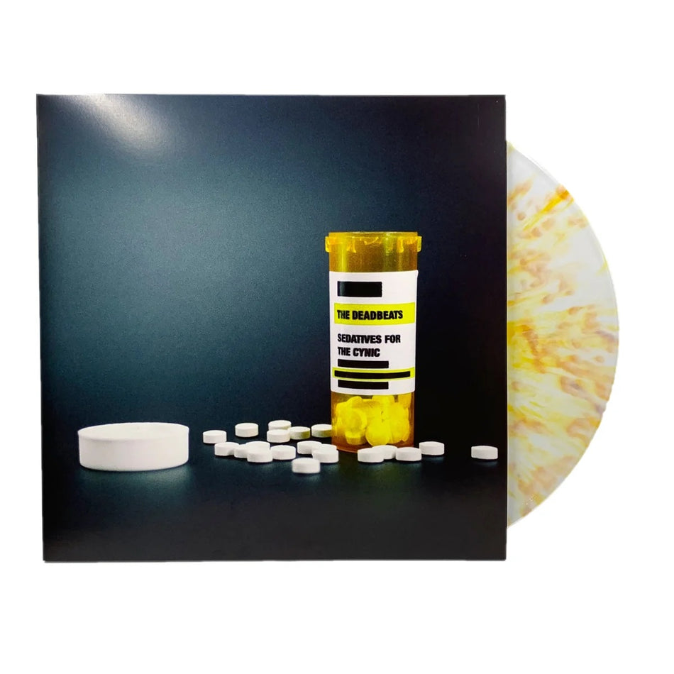 The Deadbeats - Sedatives For The Cynic LP - Orange / White Splatter Vinyl