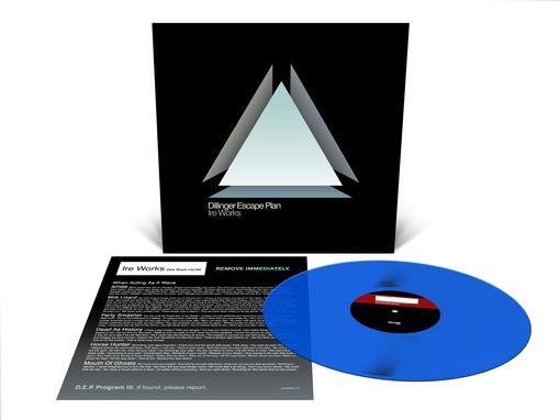 The Dillinger Escape Plan - Ire Works LP - Clear Blue Vinyl
