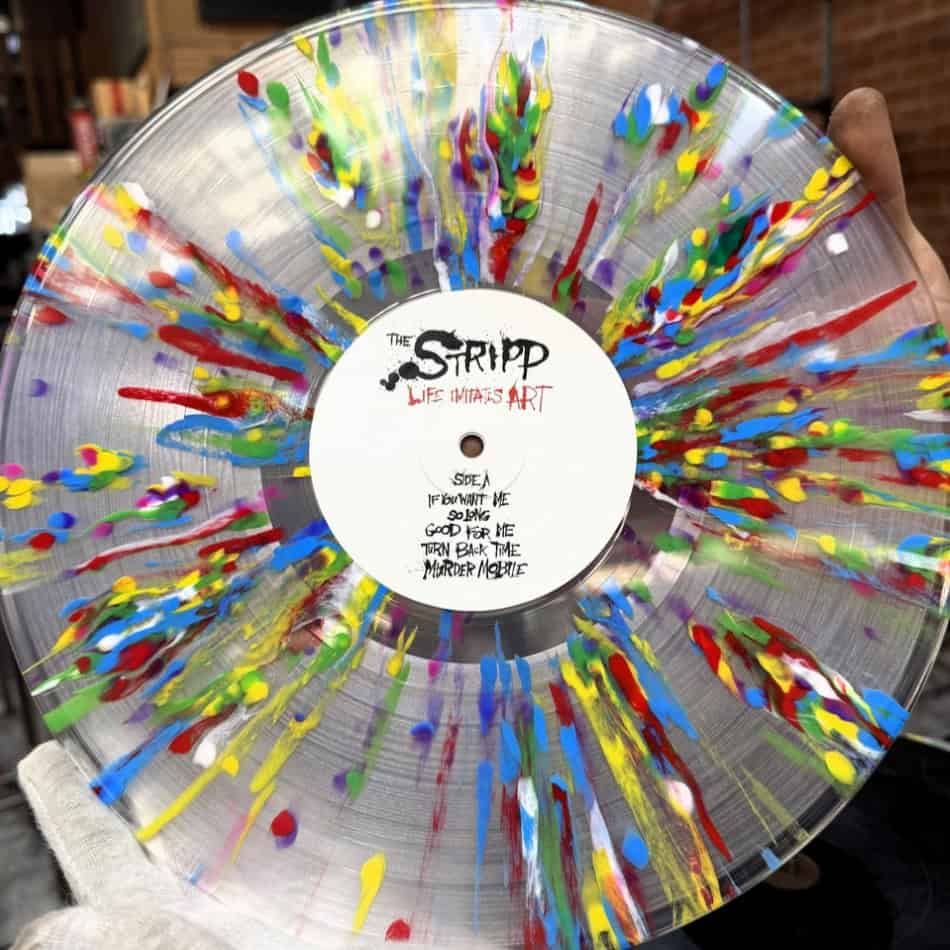 The Stripp - Life Imitates Art LP - Splatter Vinyl