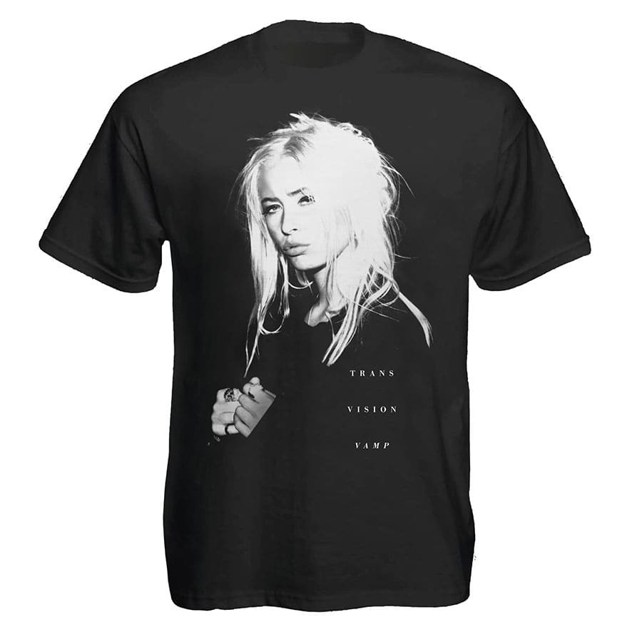 Transvision Vamp 'Icon' T-Shirt + SIGNED 'Love Letter' from WENDY JAMES!
