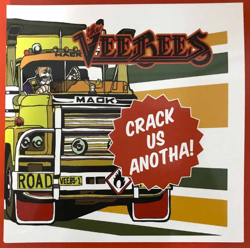 The Vee Bees - Crack Us Anotha! LP - White Vinyl