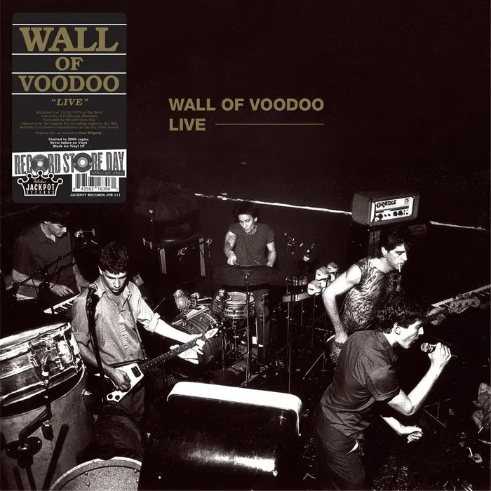 RSD 2024 Wall Of Voodoo - Live LP - Black Ice Vinyl