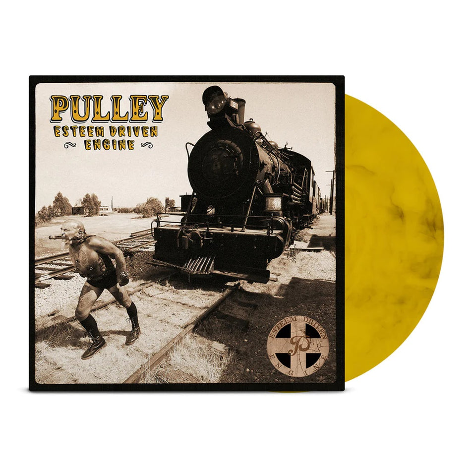 PULLEY - Esteem Driven Engine LP - Mimosa Coloured Vinyl