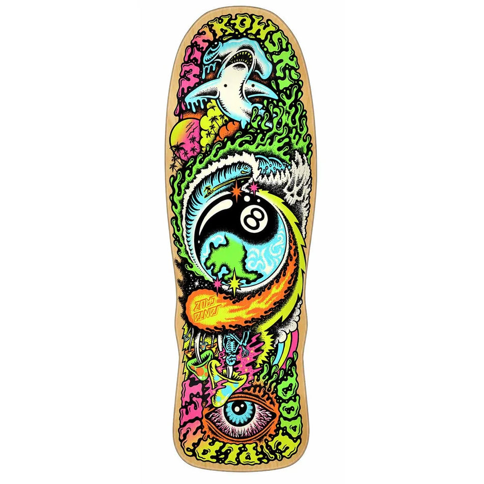 Santa Cruz Erick Winkowski Dope Planet Micro Freaks Natural 8.75" Deck